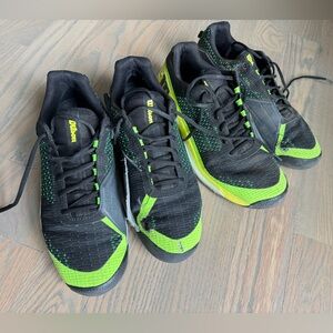 Wilson Rush Pro 2 pairs tennis men’s tennis shoes size 11,5